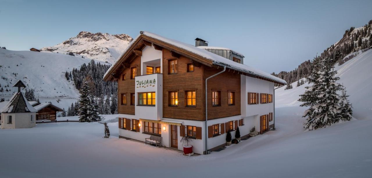 Pension Juliana Lech am Arlberg Zewnętrze zdjęcie