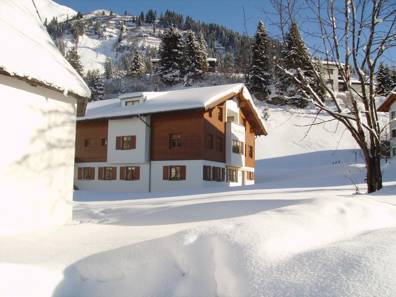 Pension Juliana Lech am Arlberg Zewnętrze zdjęcie